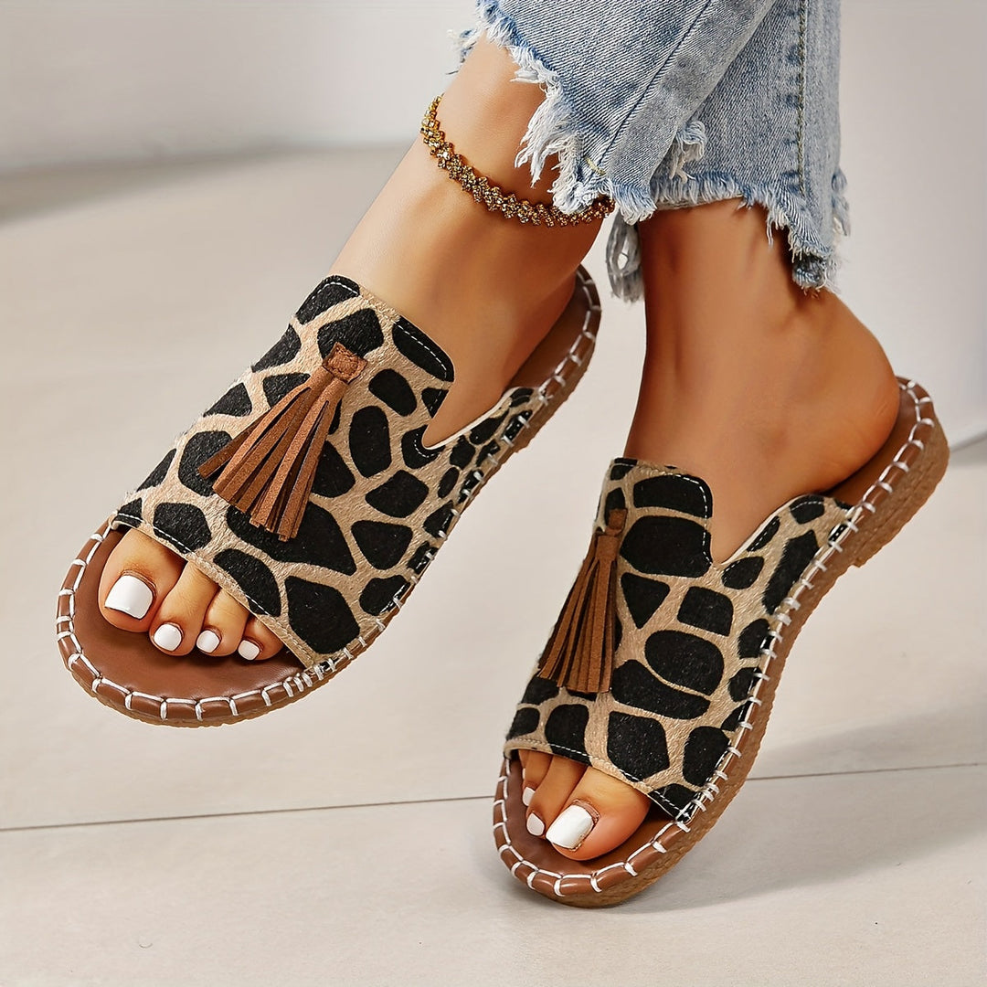 Addison | Boho Tassel Sandals