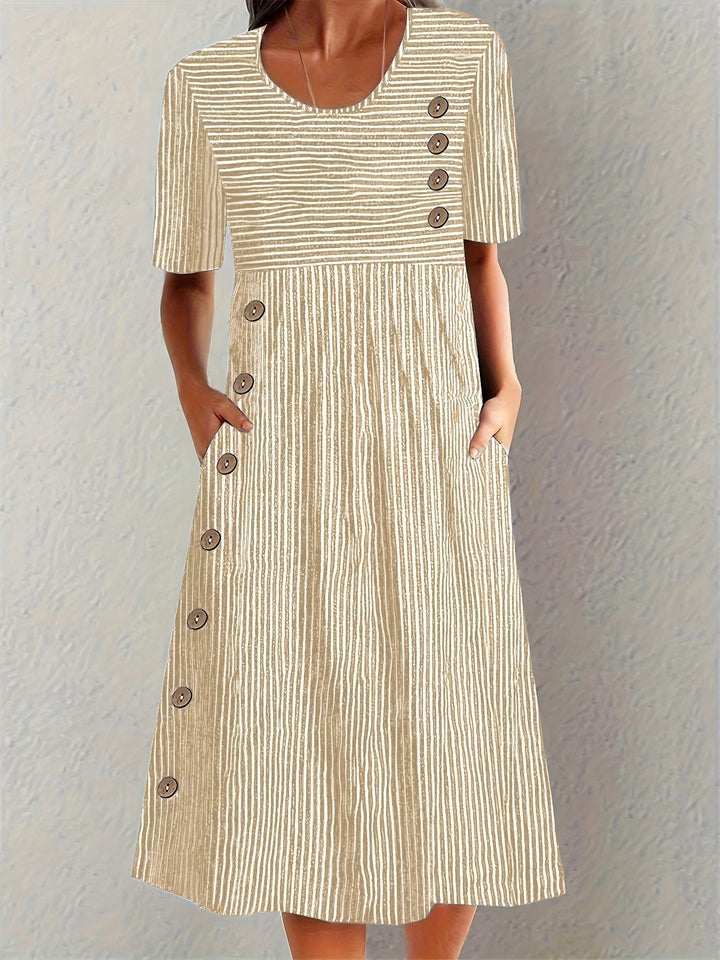 Whitney | Striped Summer Dress
