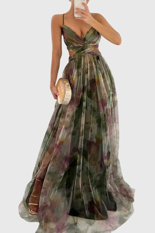 Gretchen | Floral Maxi Dress