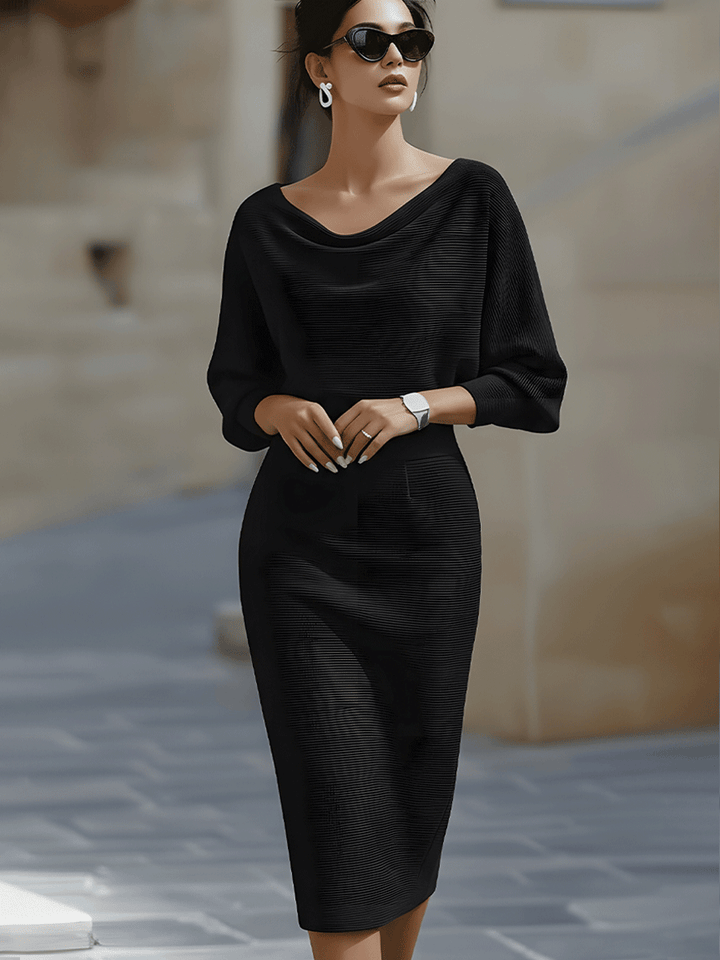 Loretta | Elegant Everyday Midi Dress