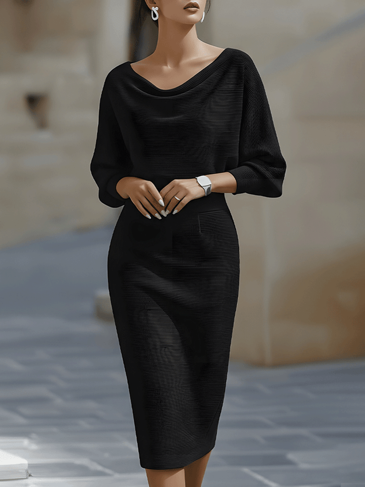 Loretta | Elegant Everyday Midi Dress