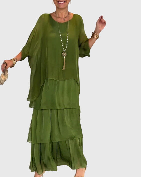 Ella | Long and Flowing Elegant Dress