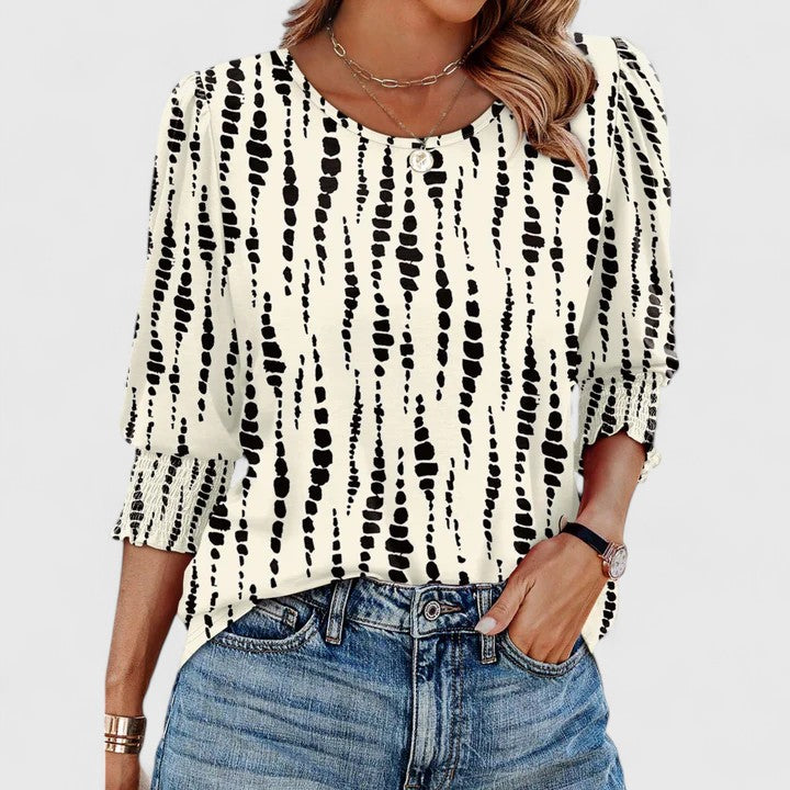 Laurel | Elegant Smocked Top