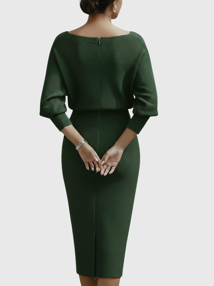 Loretta | Elegant Everyday Midi Dress