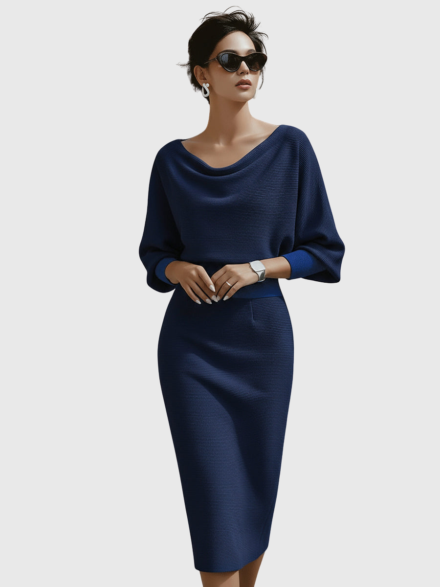 Loretta | Elegant Everyday Midi Dress