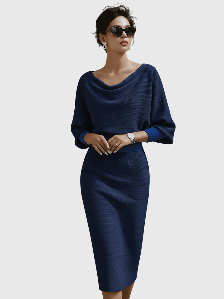 Loretta | Elegant Everyday Midi Dress