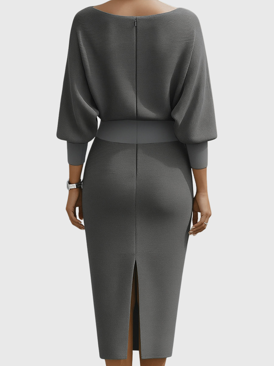 Loretta | Elegant Everyday Midi Dress