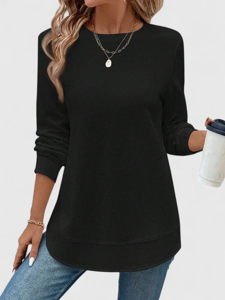 Mariana | Elegant O-Neck Long Sleeve