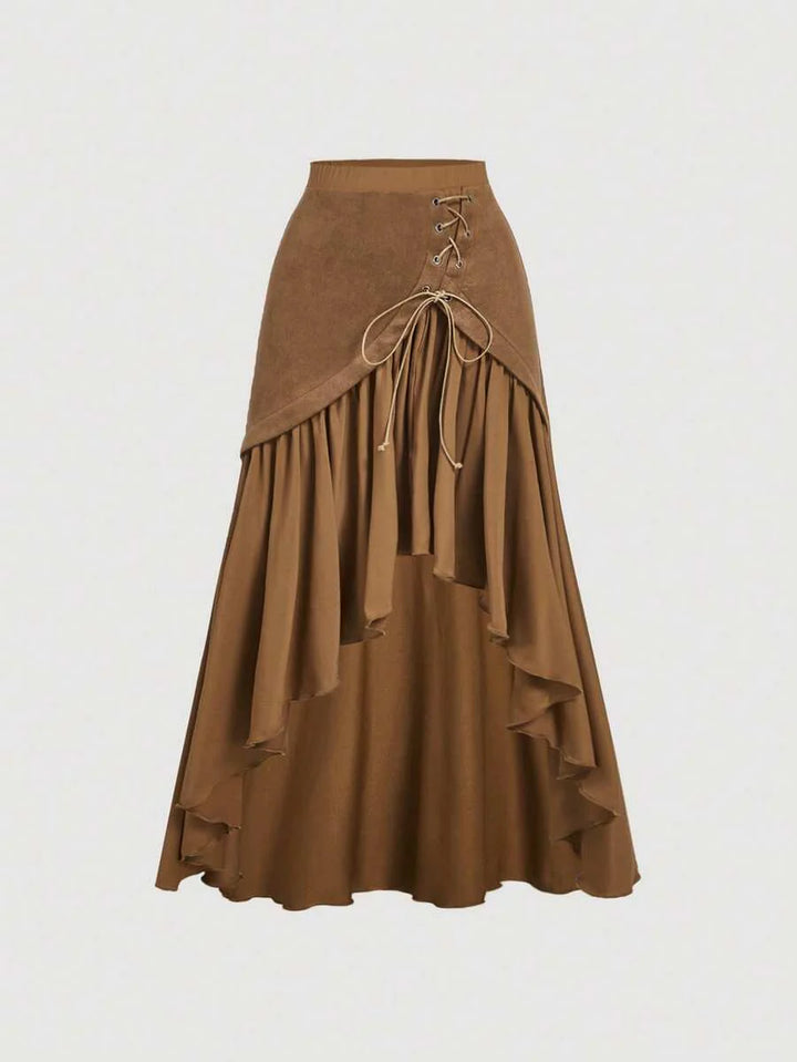Ellie | Boho Western Wrap Skirt