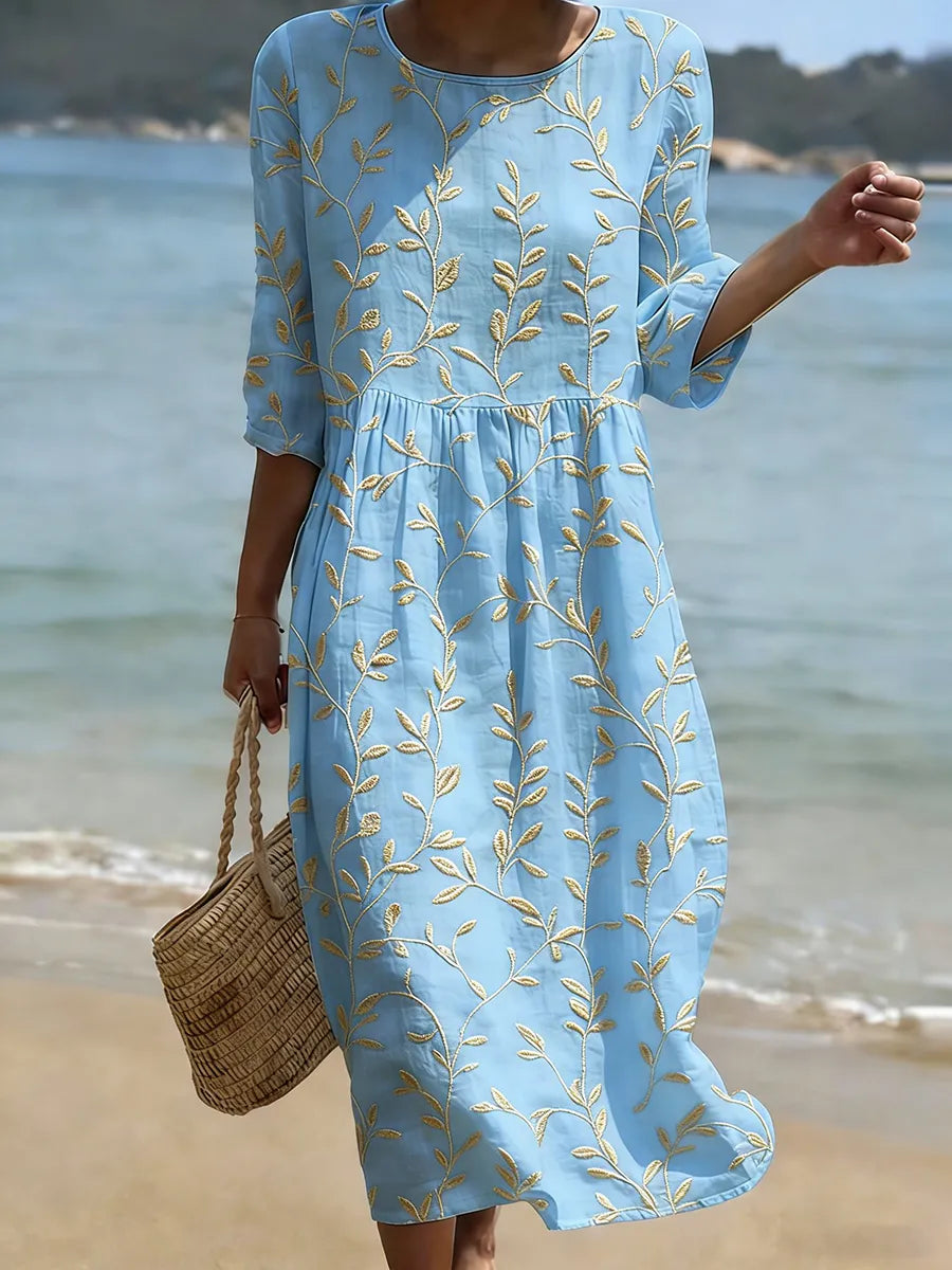 Vivien | Casual Women's Dress with Floral Print