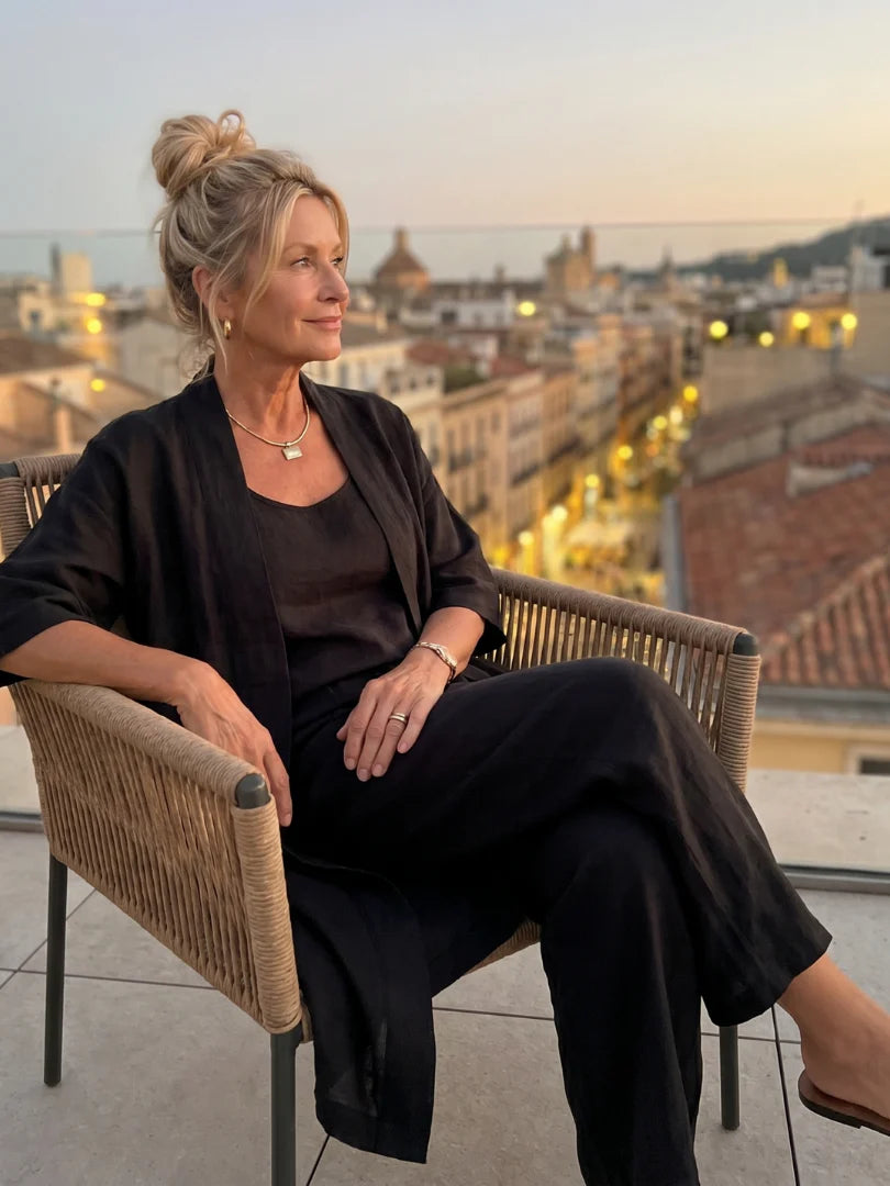 Linnea | Effortless Linen-Cotton Three-Piece Set
