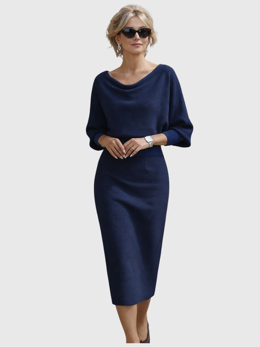 Loretta | Elegant Everyday Midi Dress