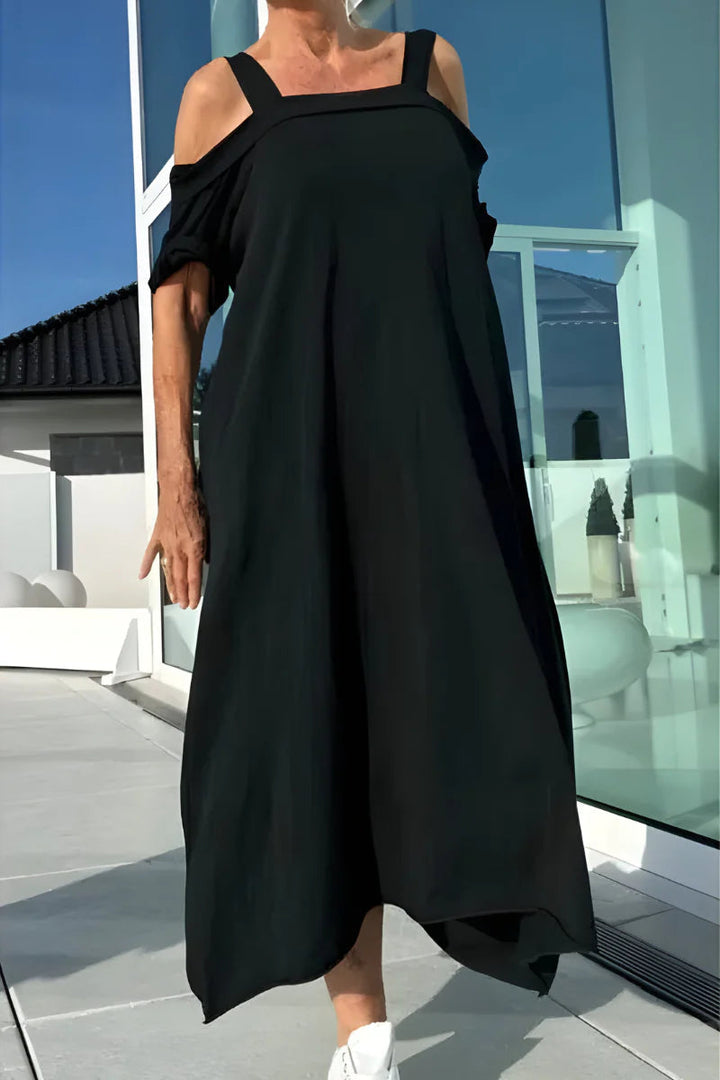 Shaira | Long Off-Shoulder Summer Dress