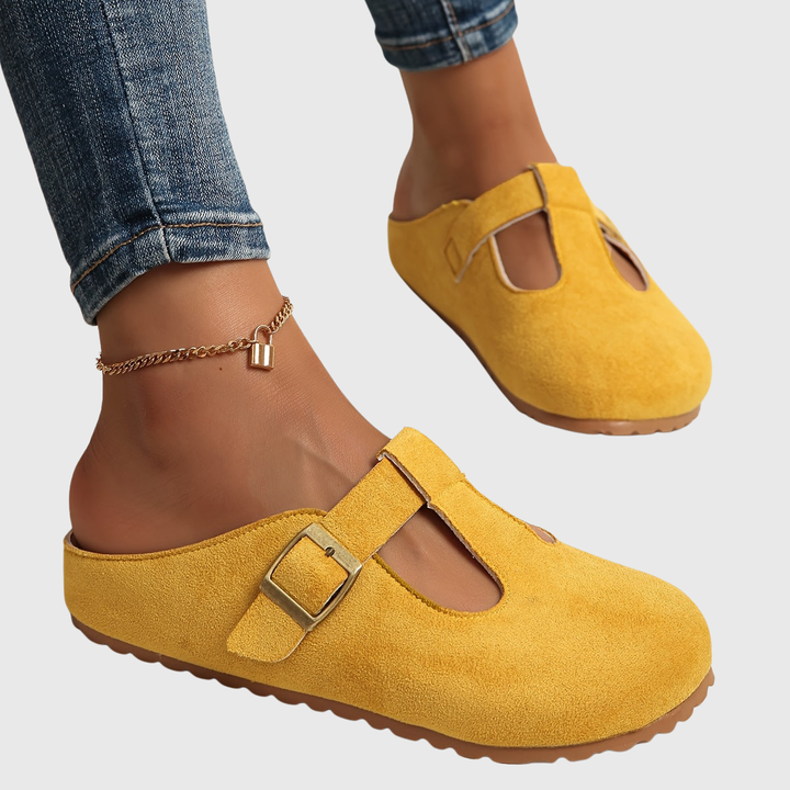 Susan | Comfortable Clogs with a Simple Buckle