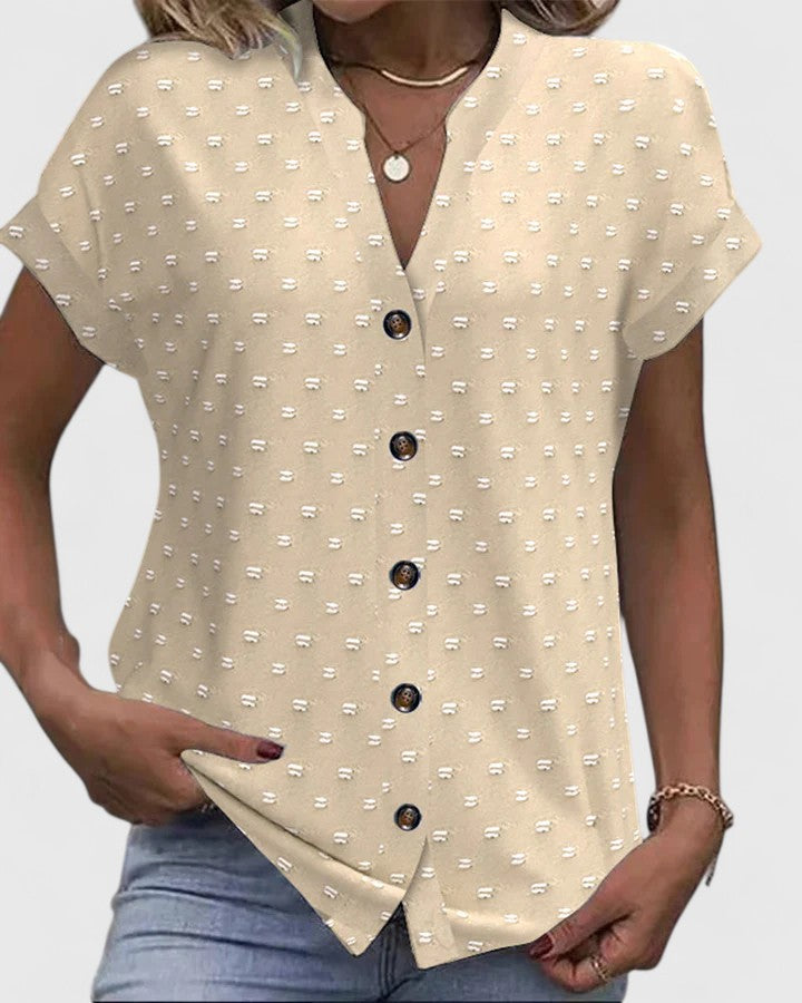 Thea | Comfortable V-Neck Shirt