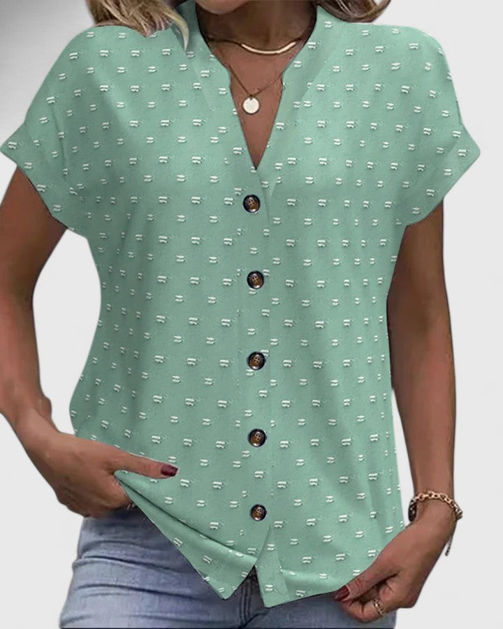 Thea | Comfortable V-Neck Shirt