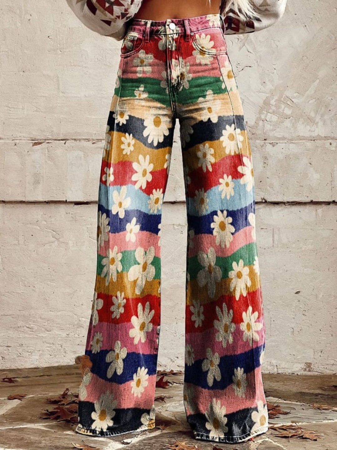 Léon™ - Chic Floral Trousers