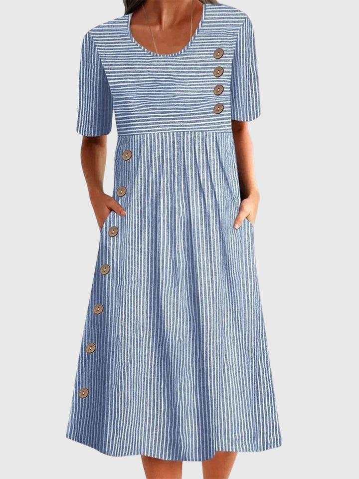 Whitney | Striped Summer Dress
