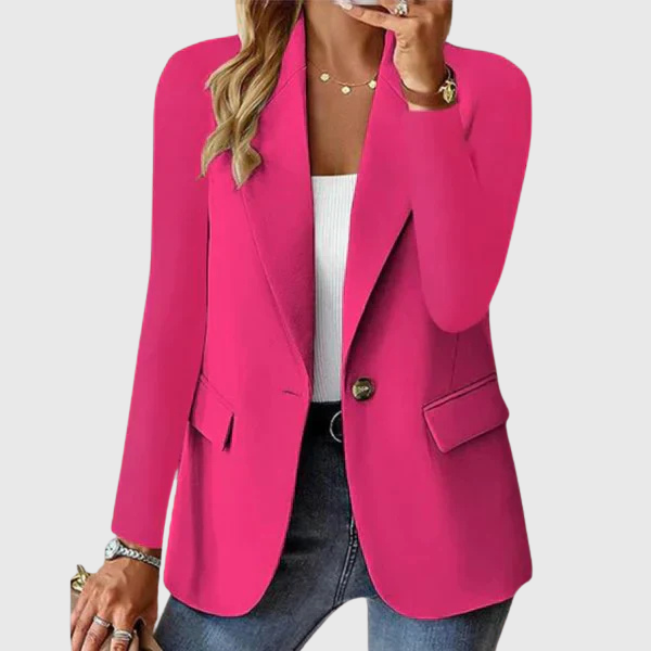 Bea | Casual Blazer with Front Pockets