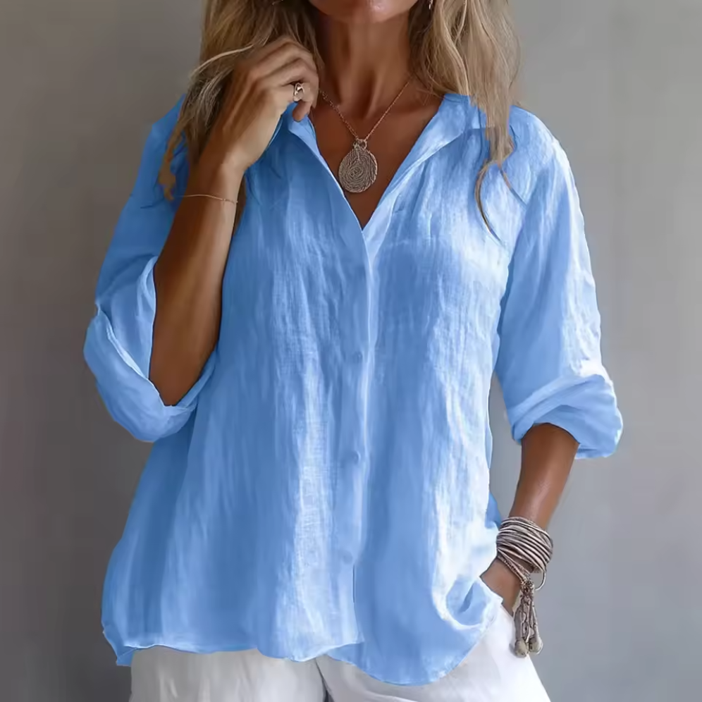 Hailey  | Long Sleeve Blouse Women