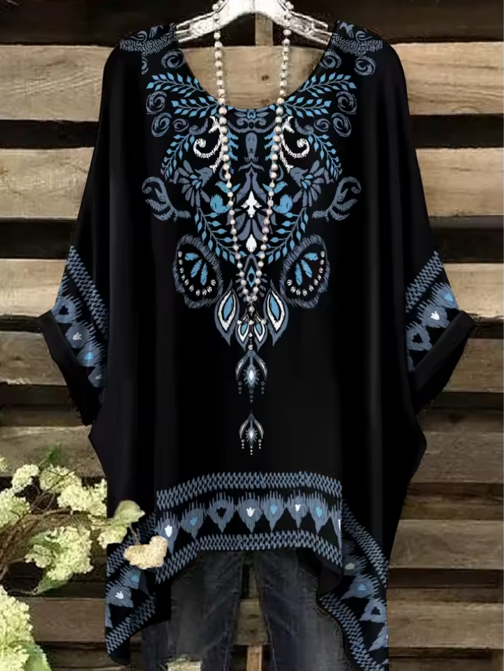 Marie | Vintage Bohemian Floral Print Women's T-Shirt