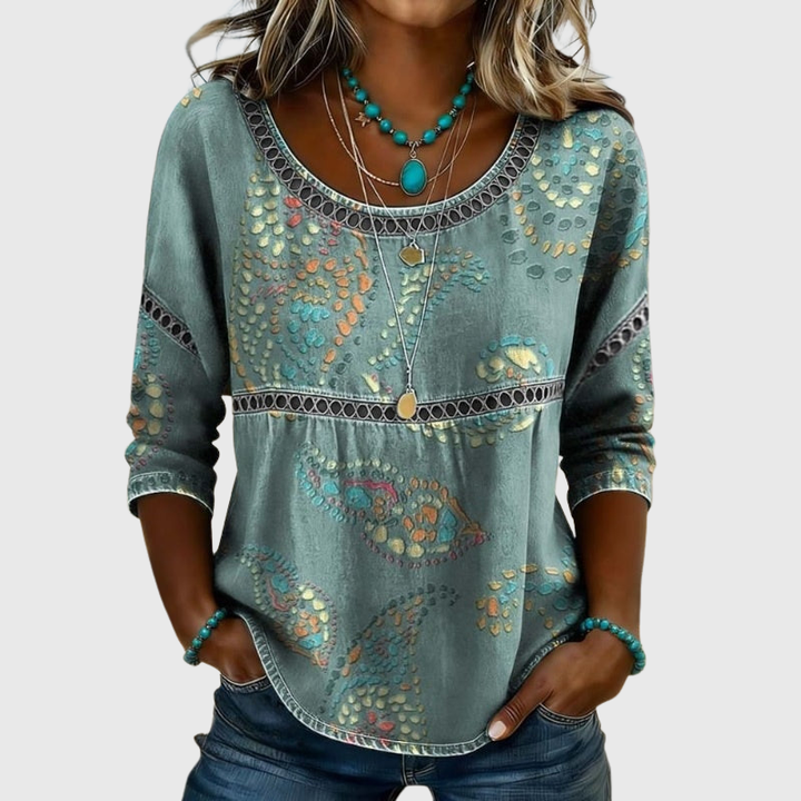 Leigh | Vintage Casual Blouse