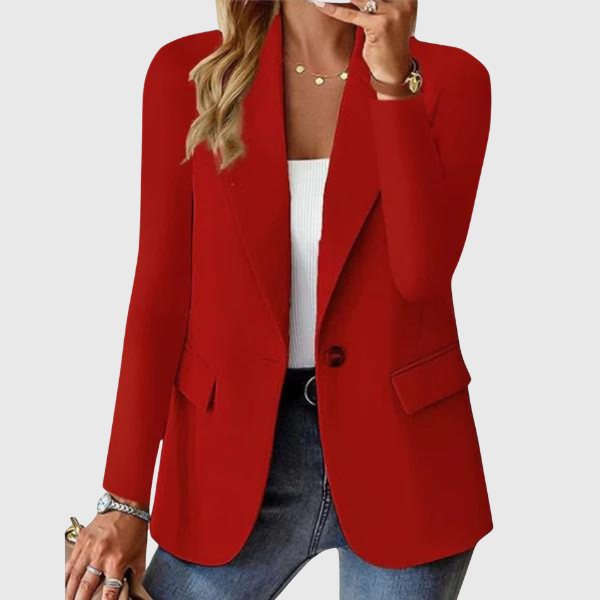 Bea | Casual Blazer with Front Pockets