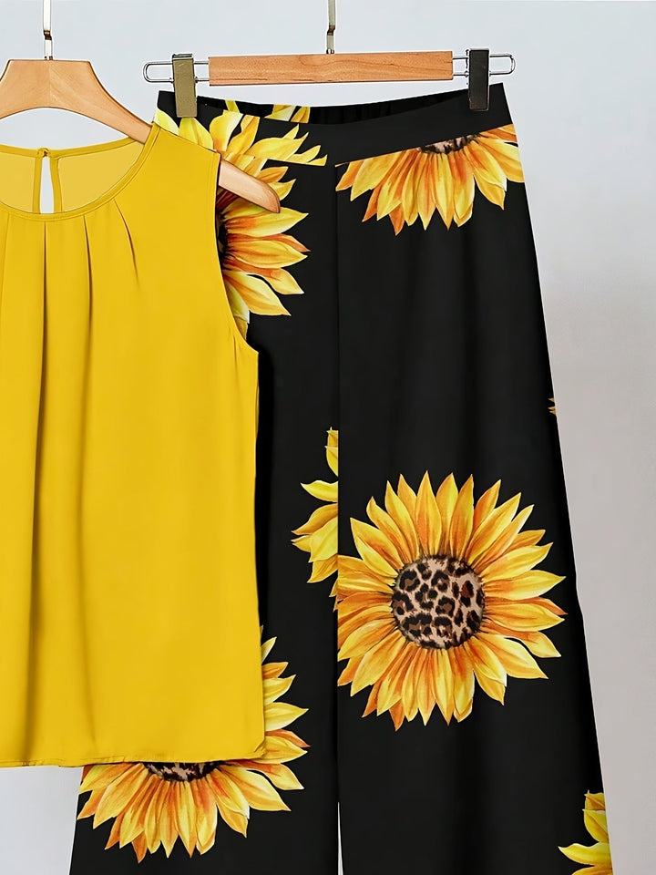 Cassidy | Sunflower Two-Piece Set