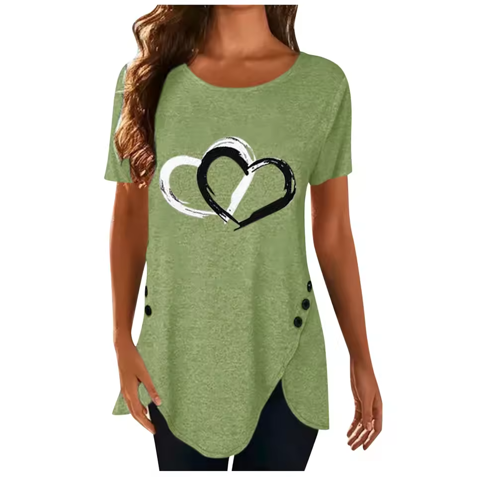Alissa | Loose Casual O-Neck Shirt