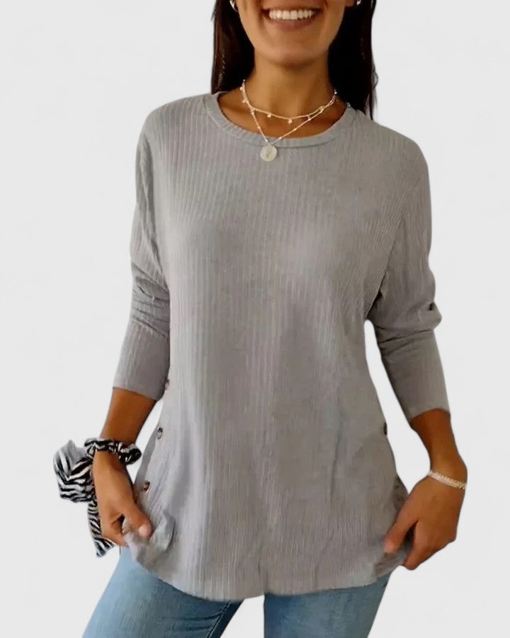 Marielle | Elegant Crew Top