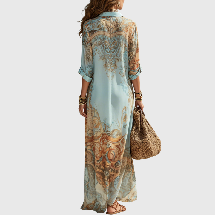 Lorna | Maxi Shirt Dress