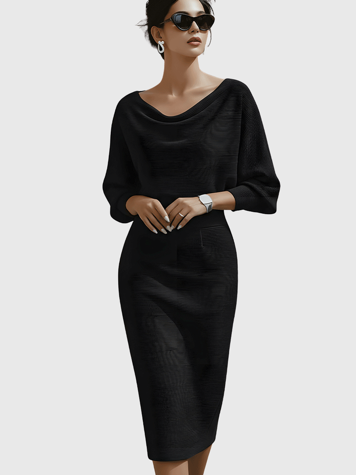Loretta | Elegant Everyday Midi Dress