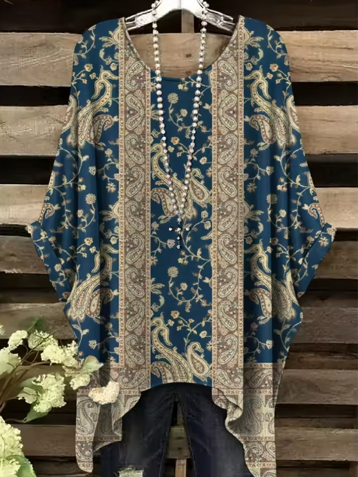 Clementine | Vintage Bohemian Floral Print Women's T-Shirt