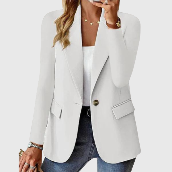 Bea | Casual Blazer with Front Pockets