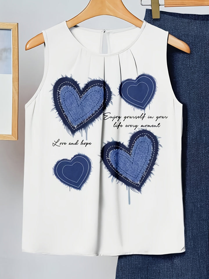 Vanessa | Minimalist Heart Two-Piece Set