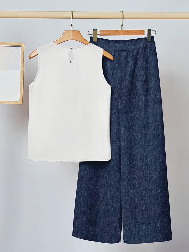 Vanessa | Minimalist Heart Two-Piece Set