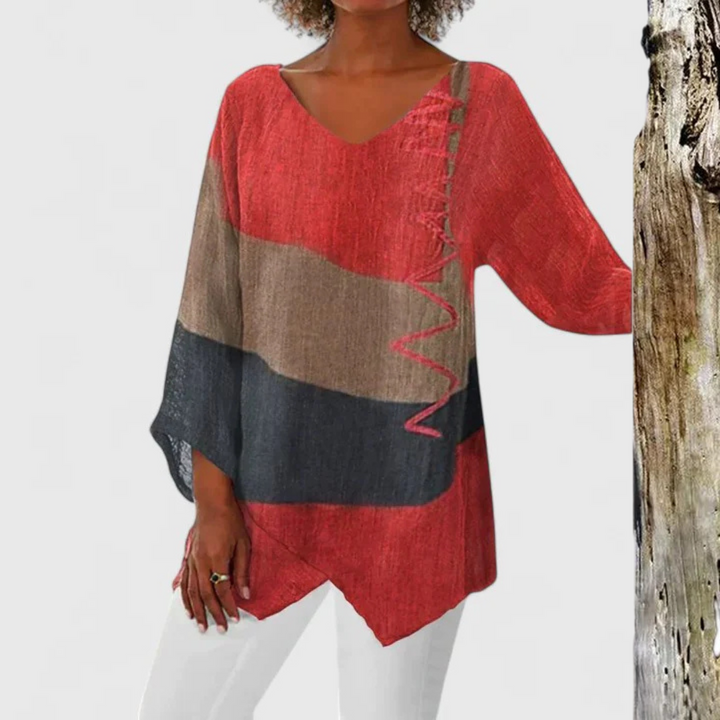 Briley | Sophisticated V-Neck Tunic
