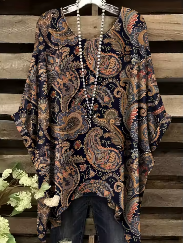 Stacey | Vintage Bohemian Floral Print Women's T-Shirt