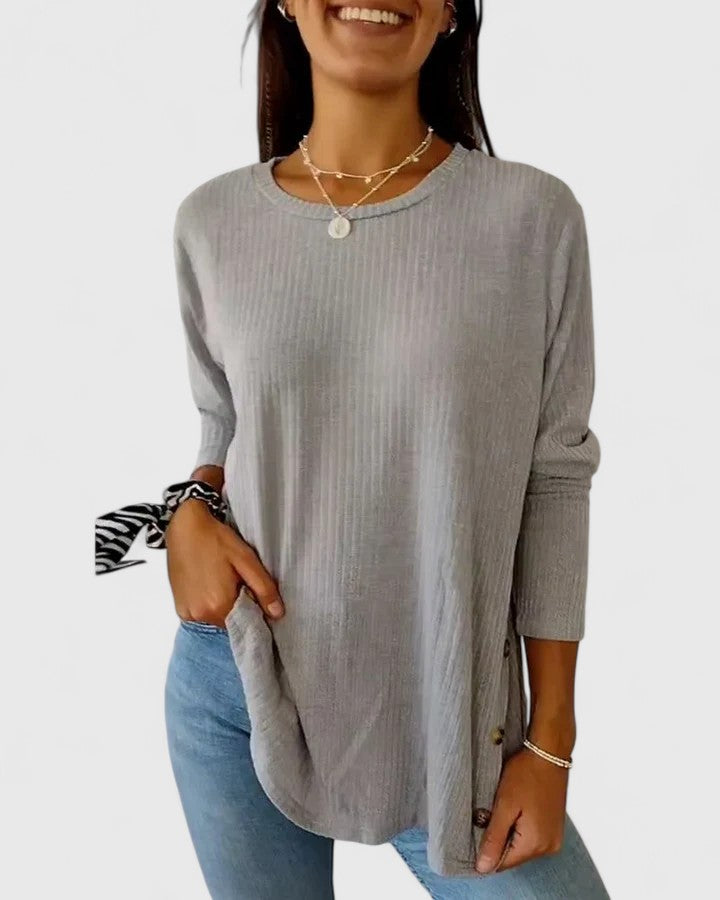 Marielle | Elegant Crew Top