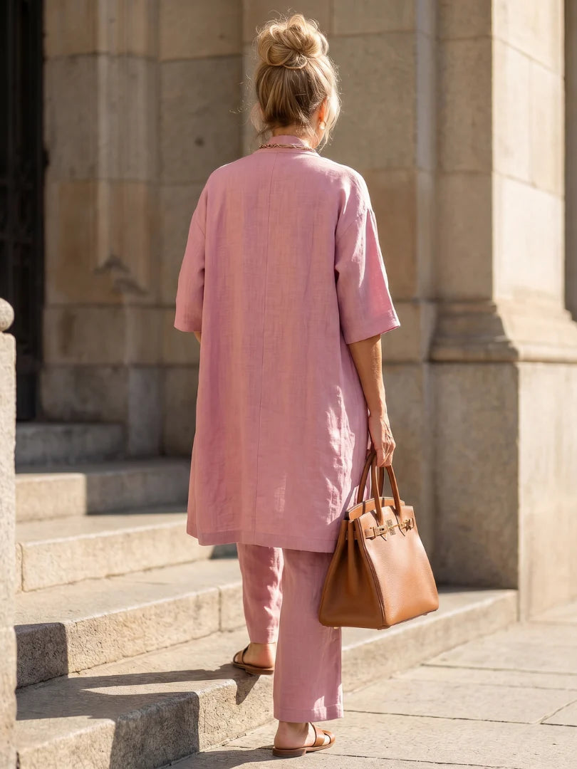 Linnea | Effortless Linen-Cotton Three-Piece Set