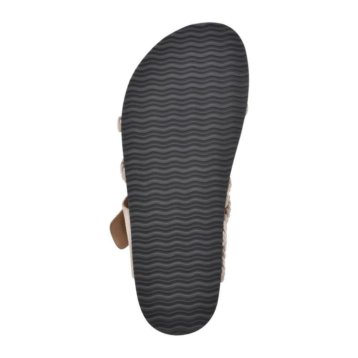 Violet | Braided Soft Suede Sandals Flat Comfortable Fit