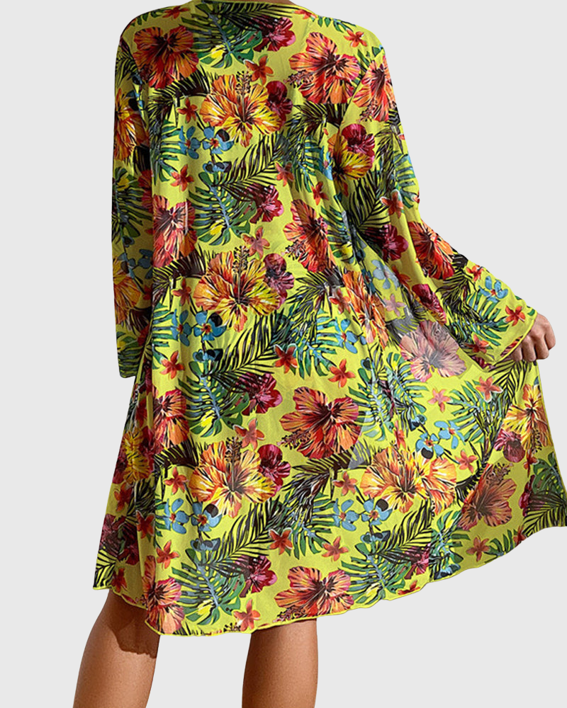 Wella | Bikini with Floral Skirt