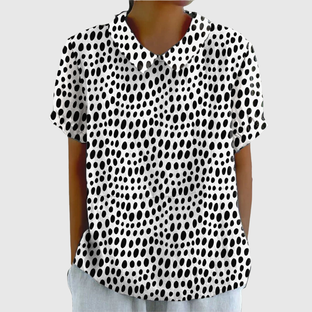 Lily | Polka Dot Print Shirt