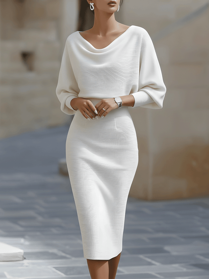 Loretta | Elegant Everyday Midi Dress