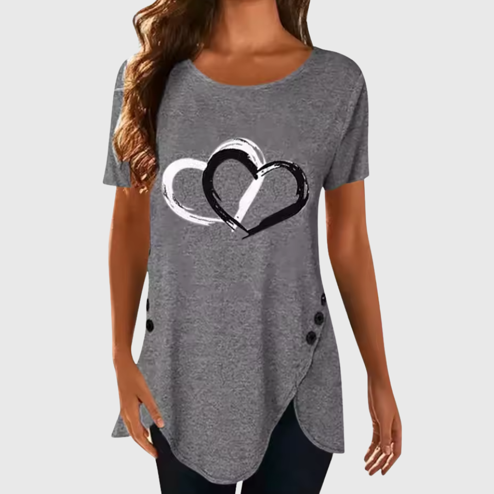 Alissa | Loose Casual O-Neck Shirt