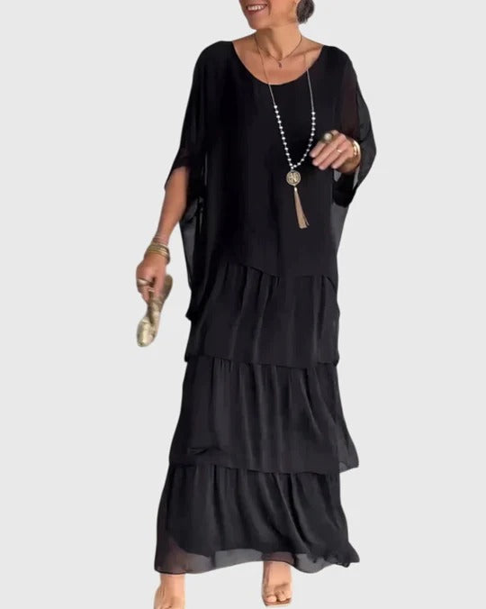 Carmel | Elegant Flowing Maxi Dress