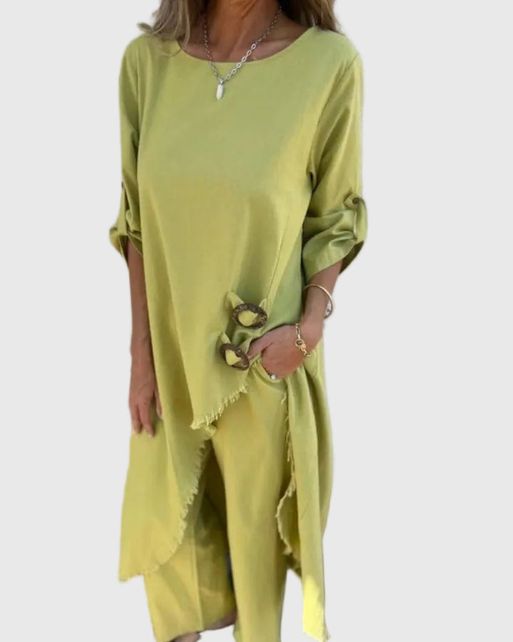 Vicki | Relaxed Linen Blend Set