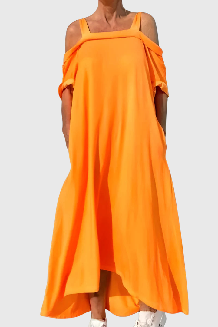 Shaira | Long Off-Shoulder Summer Dress