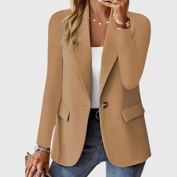 Bea | Casual Blazer with Front Pockets