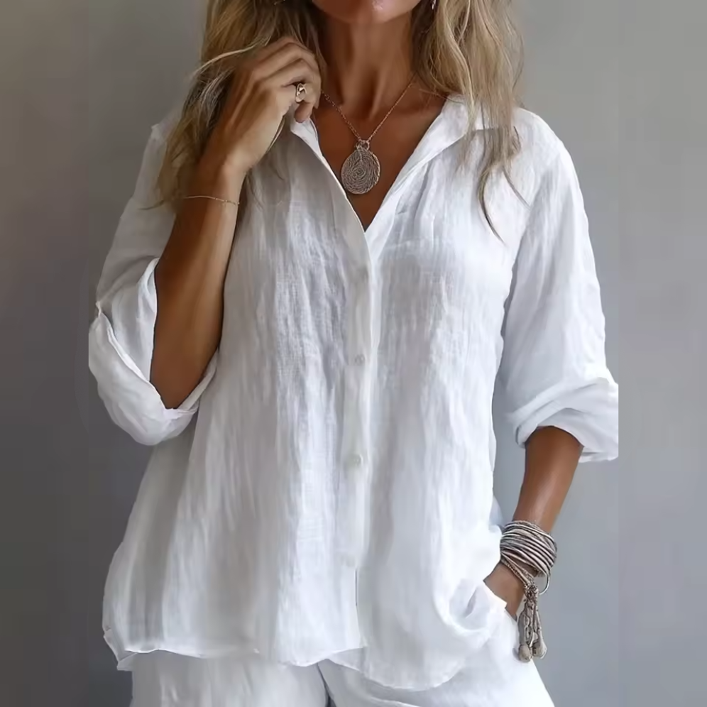 Hailey  | Long Sleeve Blouse Women